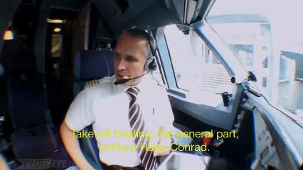 Pilotseye.tv - Swiss Airbus A340 Zurich Departure [English Subtitles]