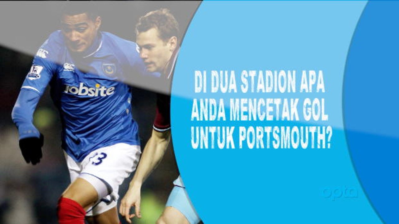 SOSIAL: Opta Quiz: Kevin Prince Boateng - Mengenang Masa Jaya Di Portsmouth