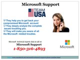 What should I do to meet Microsoft Support 1-850-316-4893 team’s geeks?