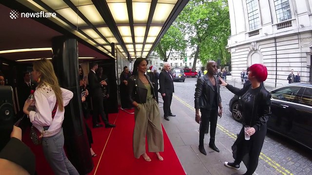 Alesha Dixon and Lupita Nyong'o arrive at 'Can't Stop, Won't Stop: A Bad Boy Story' screening