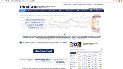 Plus500 – Análisis del mejor broker de CFD. ¡Opiniones de 2017!