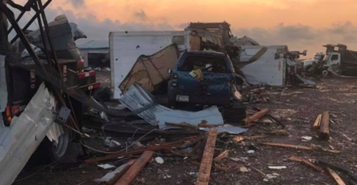 Tornado Rips Through Elk City, Oklahoma