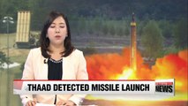 Seoul's defense chief confirms THAAD radar detected N. Korea's missile launch