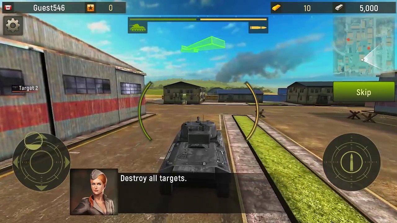 Grand Tanks Tank Shooter Game - Android Gameplay HD | DroidCheat | Android Gameplay HD