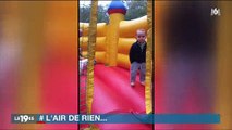 Un enfant fait le buzz sur le net en faisant... du trampoline ! Regardez