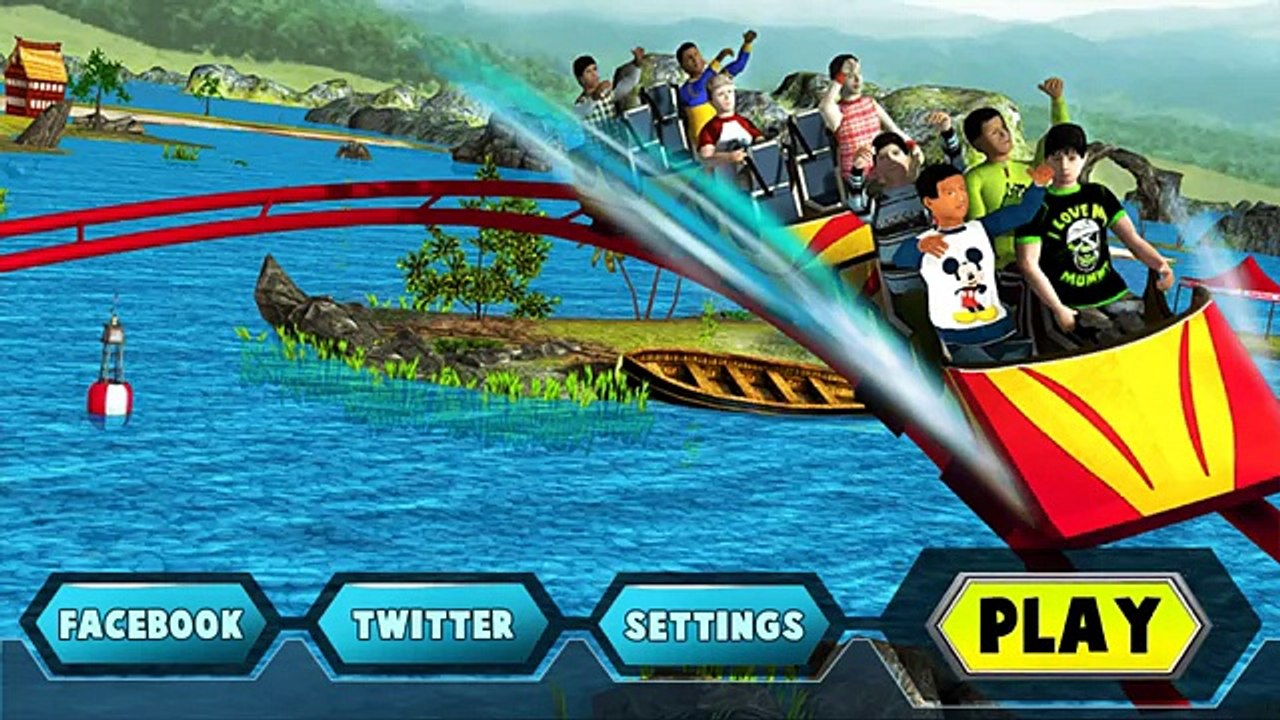 Theme Park Roller Coaster Ride - Android Gameplay HD | DroidCheat | Android Gameplay HD