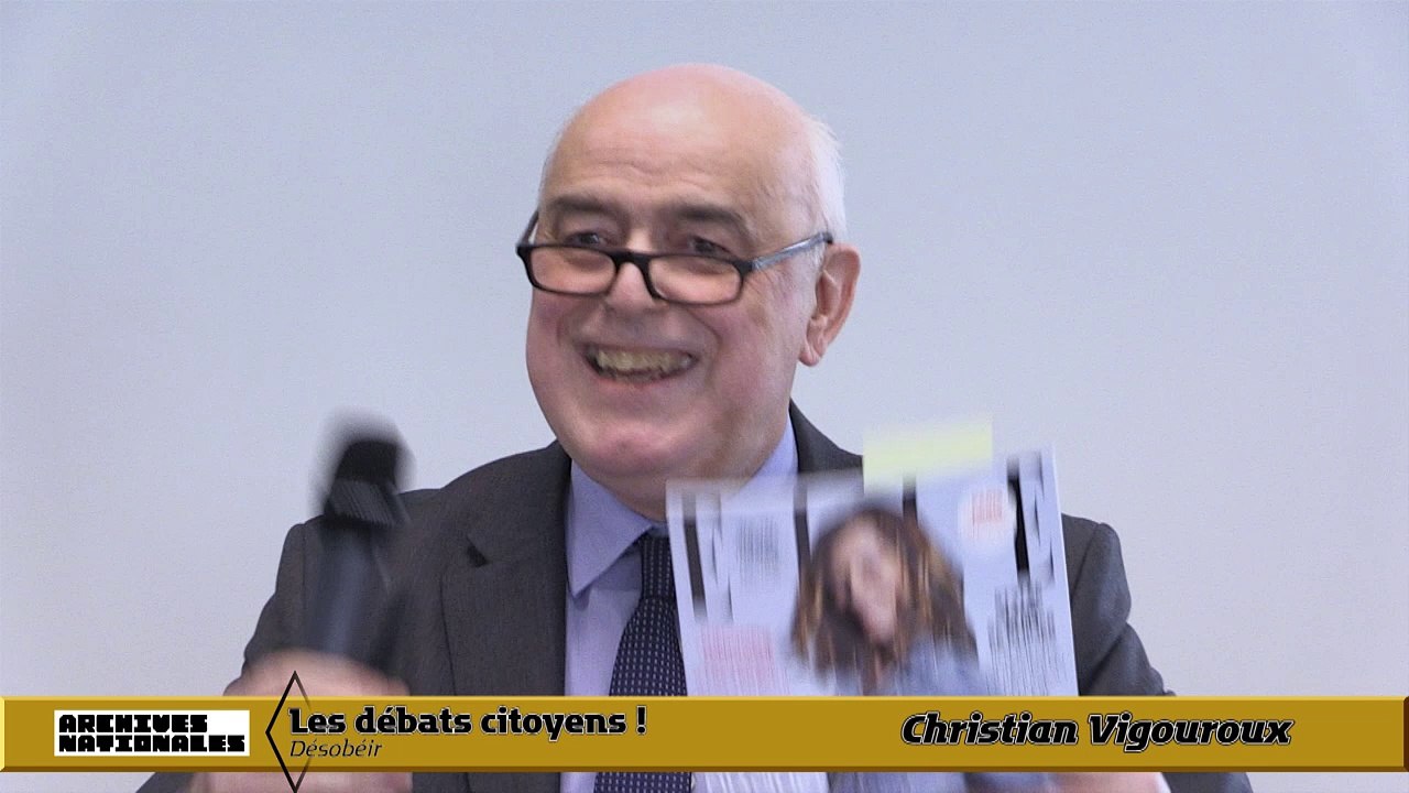 Christian Vigouroux, président de la section intérieur du Conseil d'État