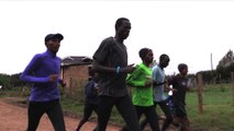 Des réfugiés se préparent pour les championnats d'athlétisme