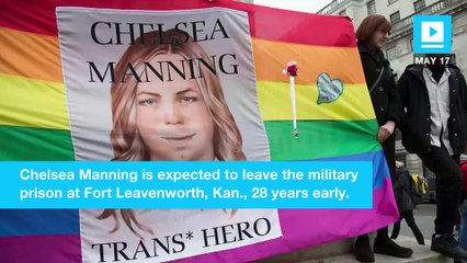 Chelsea Manning released from prison, 28 years early