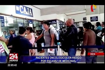 Download Video: INEN: pacientes oncológicos en riesgo por escasez de medicinas