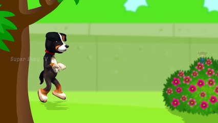 Funny Little Dog Injections in The Bottom - Learning Colors for Kids with 3D Dog_88