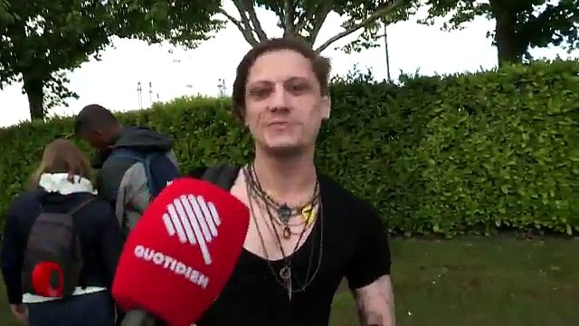 Le sosie de Johnny Depp au micro de Quotidien