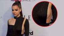 Hailee Steinfeld Flashing SIDE BOOB At Elle Women in Music 2017