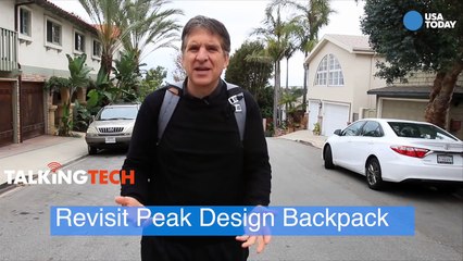 Unpacking Peak Design Everyday 30L backpack-