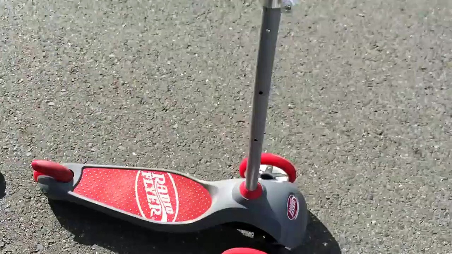 radio flyer lean and glide scooter