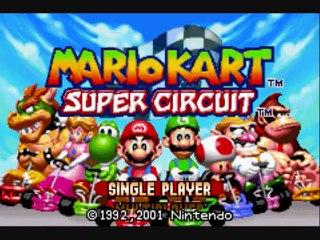 Mario Kart Super Circuit - Gameplay
