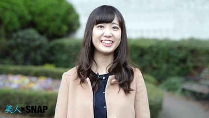 美人スナップ 大島理紗さん 自己紹介