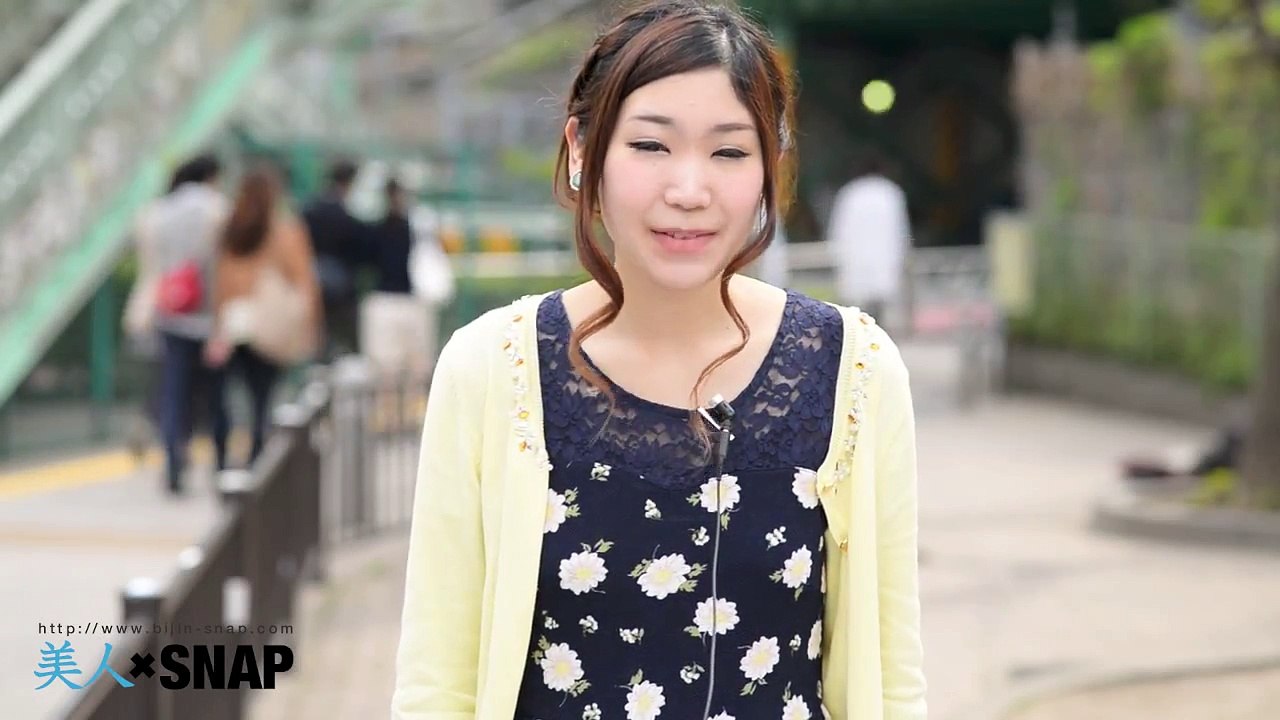 美人スナップ 小野田愛さん 自己紹介