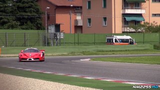 Ferrari FXX EVO EXTREME Sound on Track!