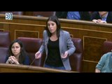 Sáenz de Santamaría vapulea a Irene Montero por la comparecencia de Rajoy en la Audiencia