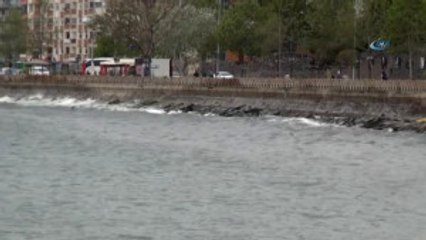 Marmara Denizi'nde Ulaşıma Poyraz Engeli