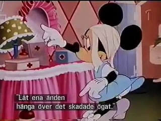 Minnie Mouse, Pluto and Figaro Cartoon First Aiders (1944)