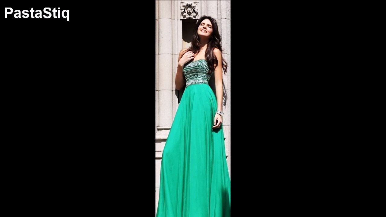 KENDALL JENNER looking PREETY in TEAL DRESS | PastaStiq | Episode 2