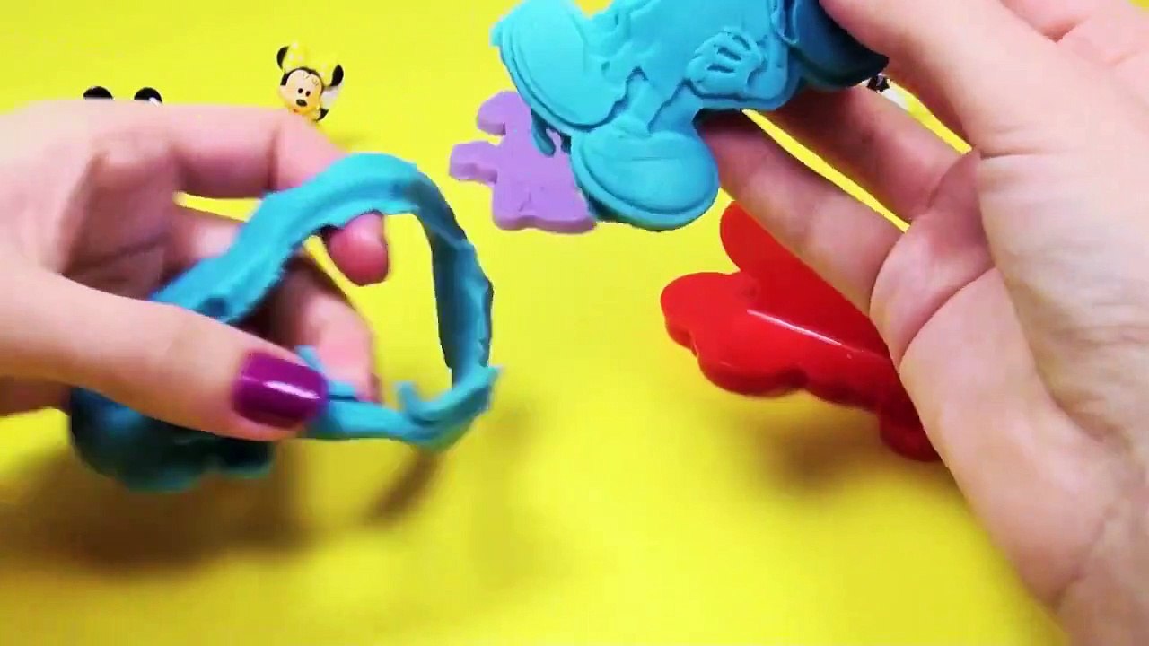 Play Doh Minnie Mouse and Mickey Mouse Stamp Set Mickey Mouse Playdough Hasbro Toys