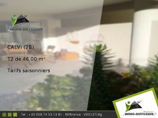 T2 46.00m2 A louer sur Calvi - Tarifs saisonniers