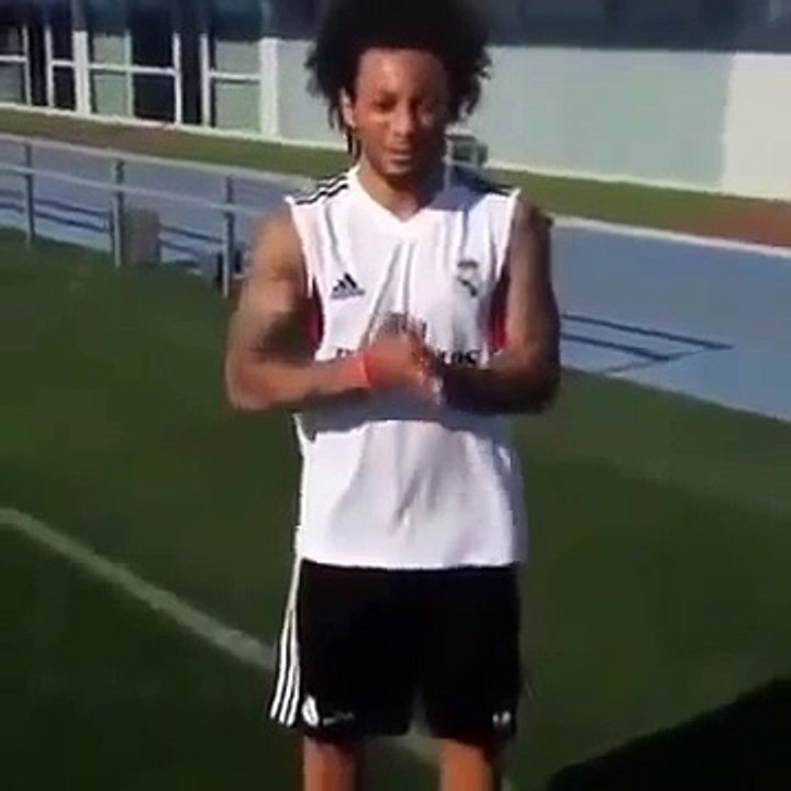 Marcelo Ice Bucket Challenge ft. Cristiano Ronaldo Nominates Neymar,Lionel Messi