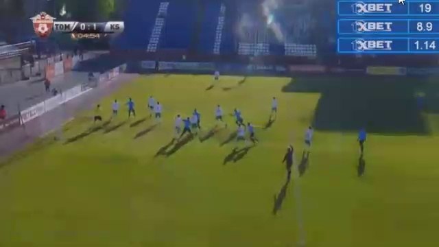 0-1 Gianni Bruno Goal - Tom Tomsk 0-1 Krylia Sovetov Samara - Russia Premier League - 17.05.2017
