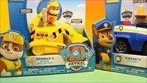 2014 Paw Patrol Toys Review Nickelodeon Nick Jr Chase Rubble and Marshalls Fire Truck