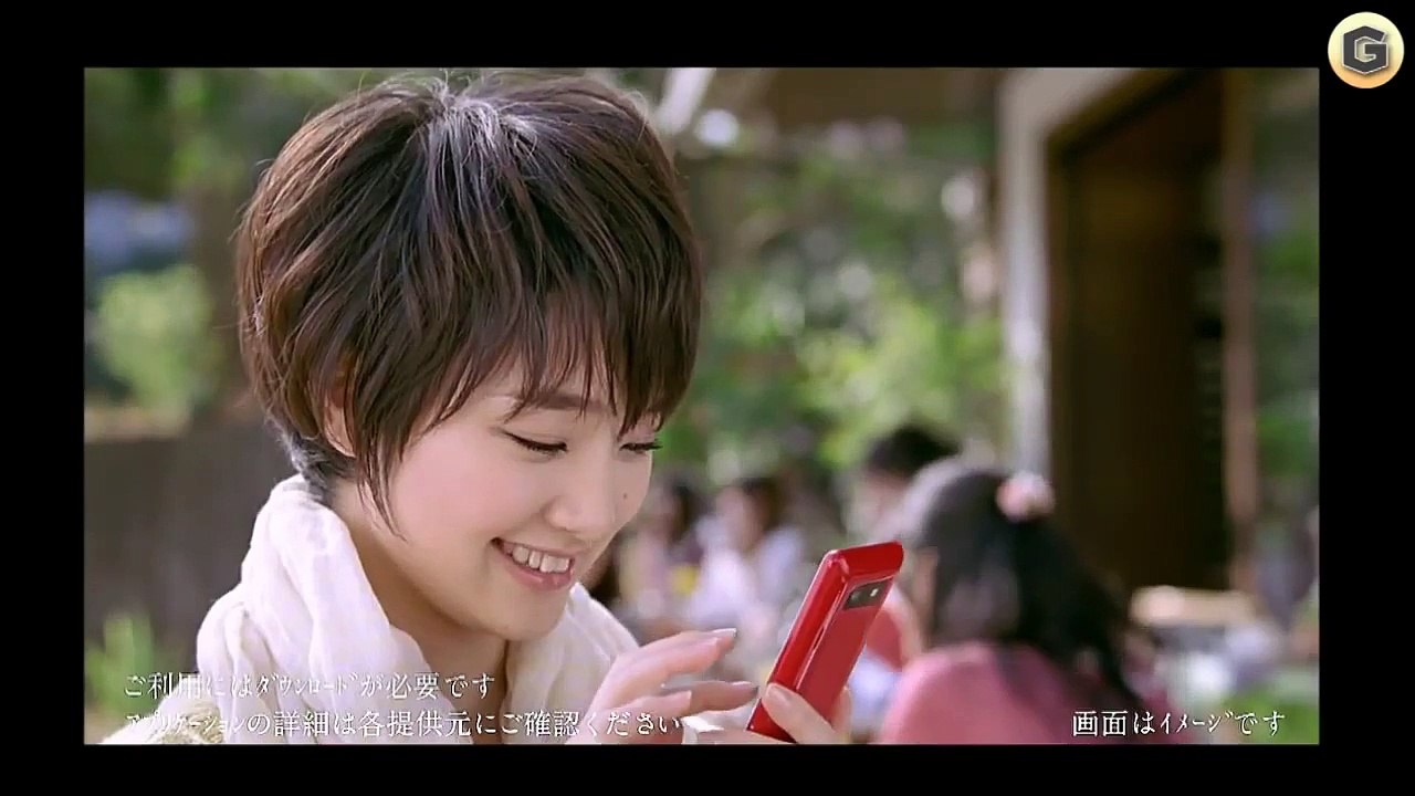 井川遥 剛力彩芽 CM au KDDI スマホ 「楽しむ自由」篇