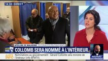 Nominations au gouvernement : Gérard Collomb sera ministre de l'Intérieur
