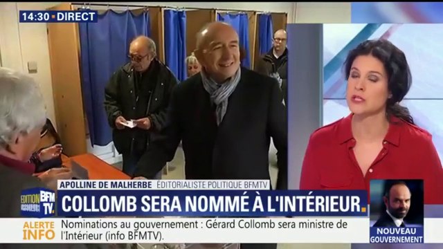 Nominations au gouvernement : Gérard Collomb sera ministre de l'Intérieur