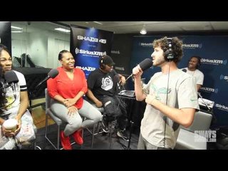 Lil Dicky Performs "Lemme Freak" in Heather B and Tracy G Lap Live In Studio for Concert Series
