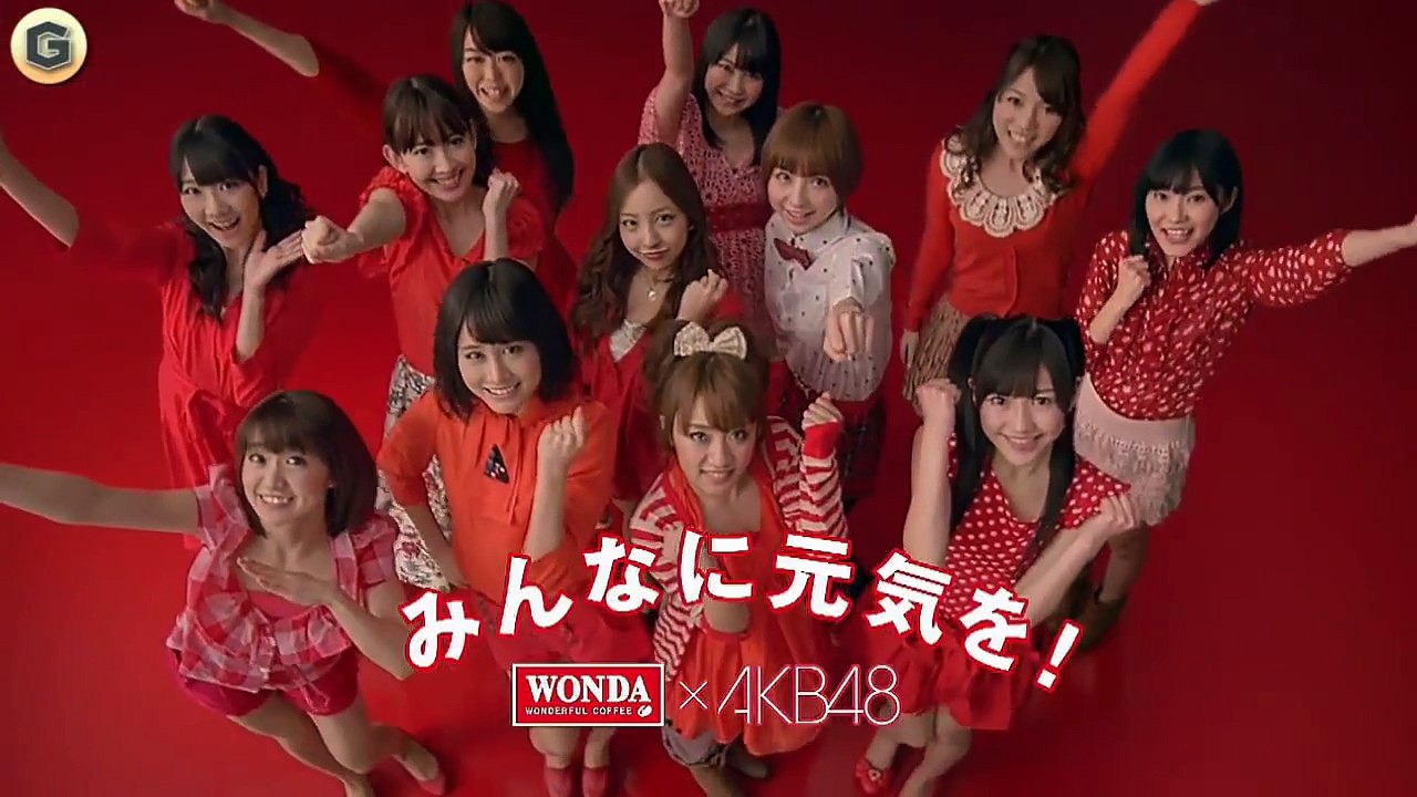 AKB48 市川美織 ワンダ CM WONDA コーヒー メッセージ篇