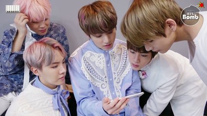 [Vietsub][BANGTAN BOMB] Monitoring time after Spring Day stage @ Music Core [BTS Team]