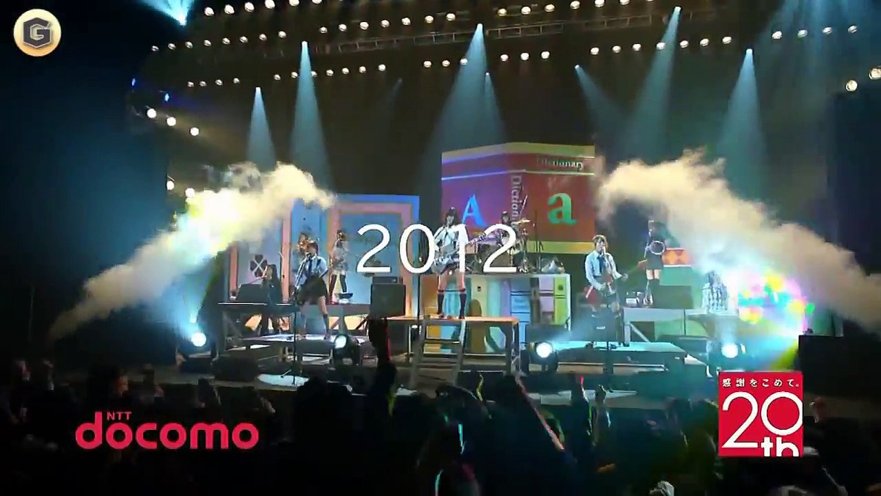 AKB48 CM ドコモ NTT docomo 前田敦子 「6年前の私 ライブ」篇