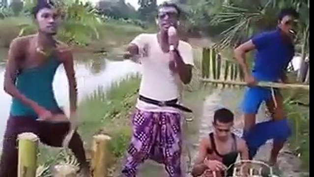 Bangladeshi village FUNNY DJ Party Music video song. Bangla funny song