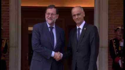 Rajoy recibe al jefe del Gobierno andorrano para examinar un acuerdo con la UE