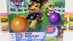 Paw Patrol Pup Racers Ball Race Playset Game & Paw Patrol MashEms Surprise Toys!