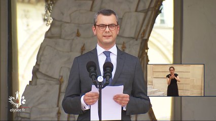 Annonce de la composition du gouvernement d'Edouard Philippe