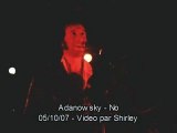 Adanowsky no live allonnes