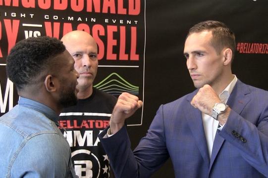 Bellator 179 media day face-offs