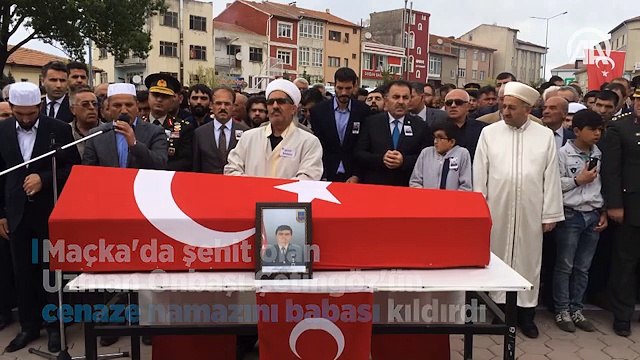Şehit oğlunun cenaze namazını kıldıran babadan teröre tepki