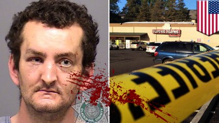Blood-drenched man with mom’s severed head attacks store clerk