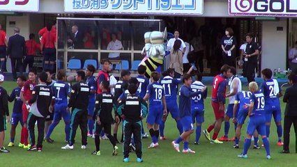 20151018 アビスパ福岡VS栃木SC　試合終了～挨拶
