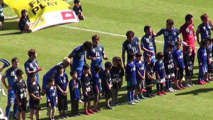 20151018 アビスパ福岡VS栃木SC　選手入場