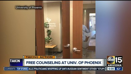 Free mental health services at University of Phoenix